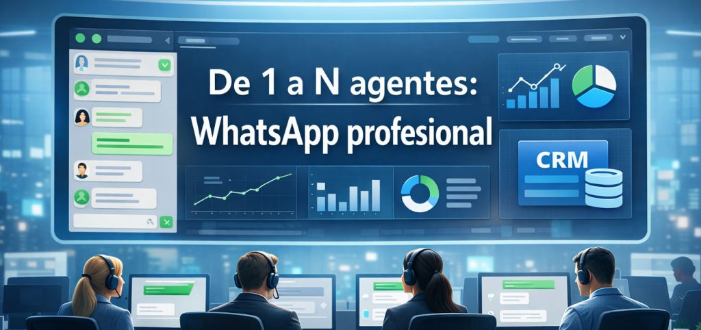 Multiagente WhatsApp guía para profesionalizar el soporte sin perder control